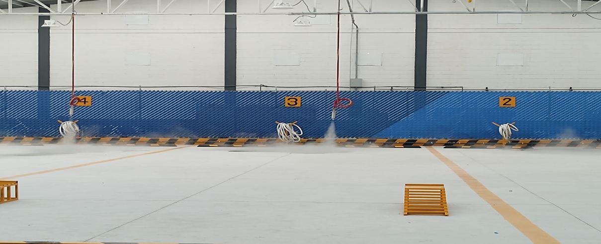 TOMA DE VAPOR EN CADA CARRIL DE LAVADO